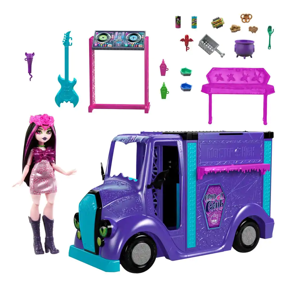 Monster High Spielset Rockiger Food-Truck termékfotó