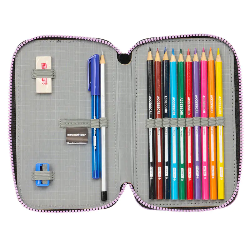 Monster High Fantastic Doppeltes Mäppchen 28St Produktfoto