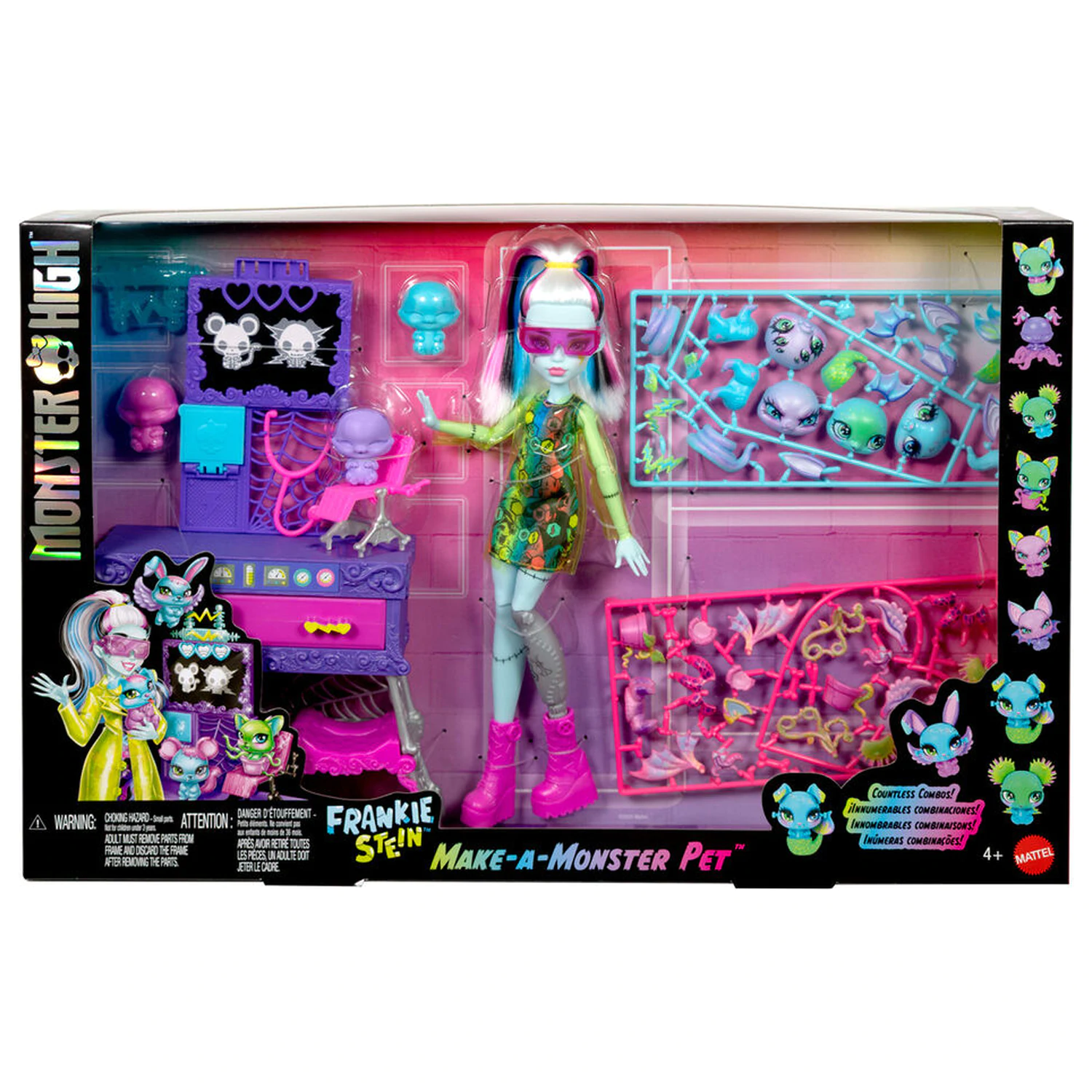 Monster High Frankie Stein + Labor Puppe Produktfoto