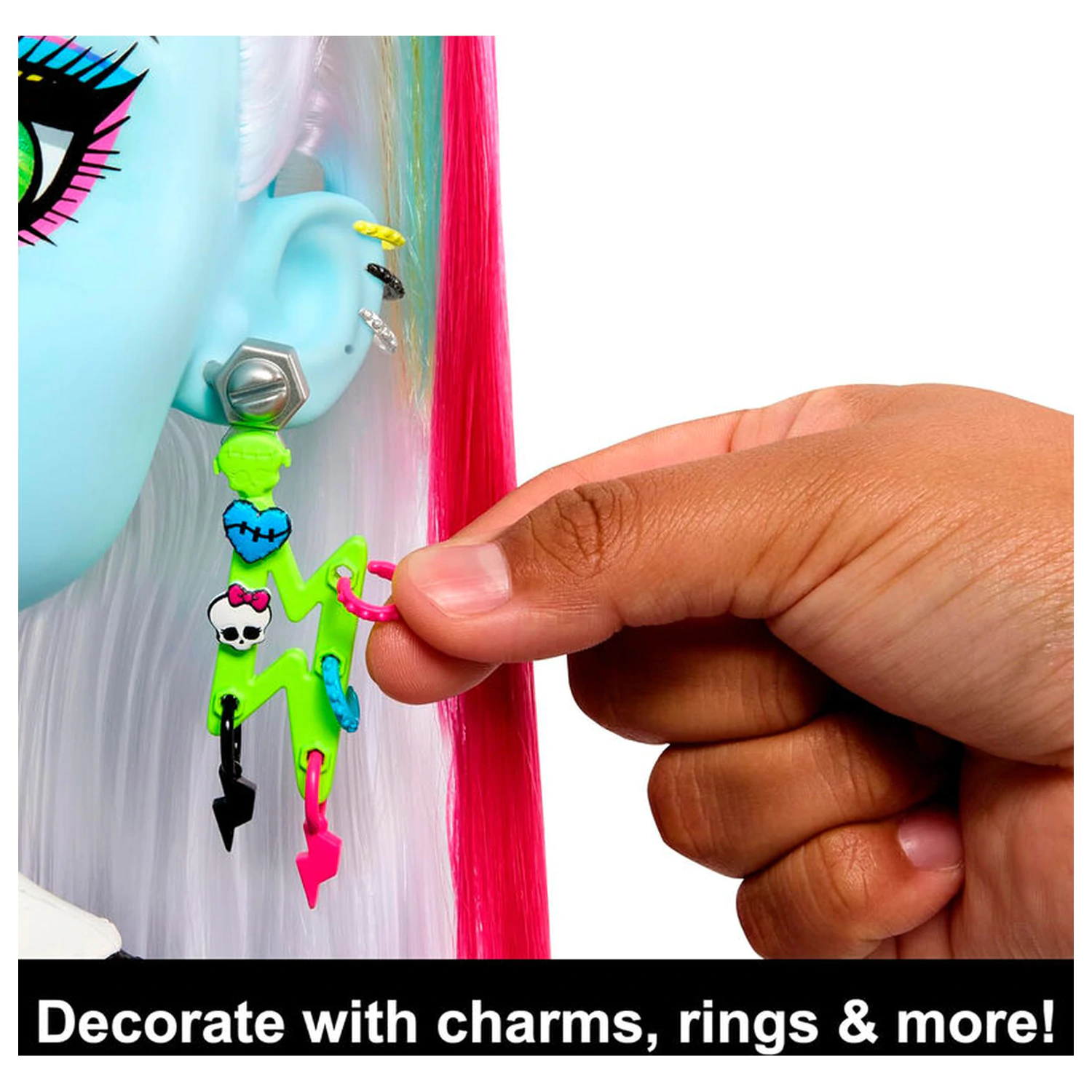 Monster High Frankie Frisierkopf Puppe Produktfoto