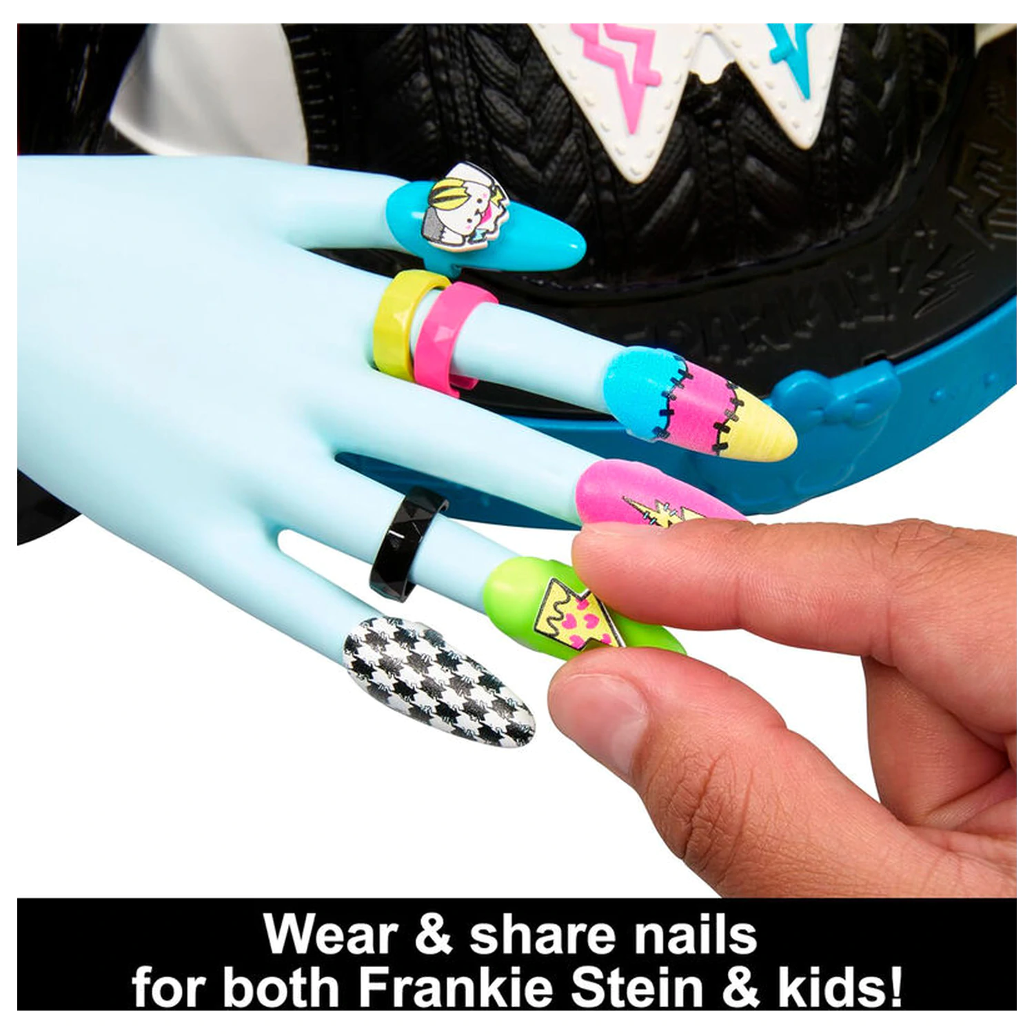 Monster High Frankie Frisierkopf Puppe Produktfoto