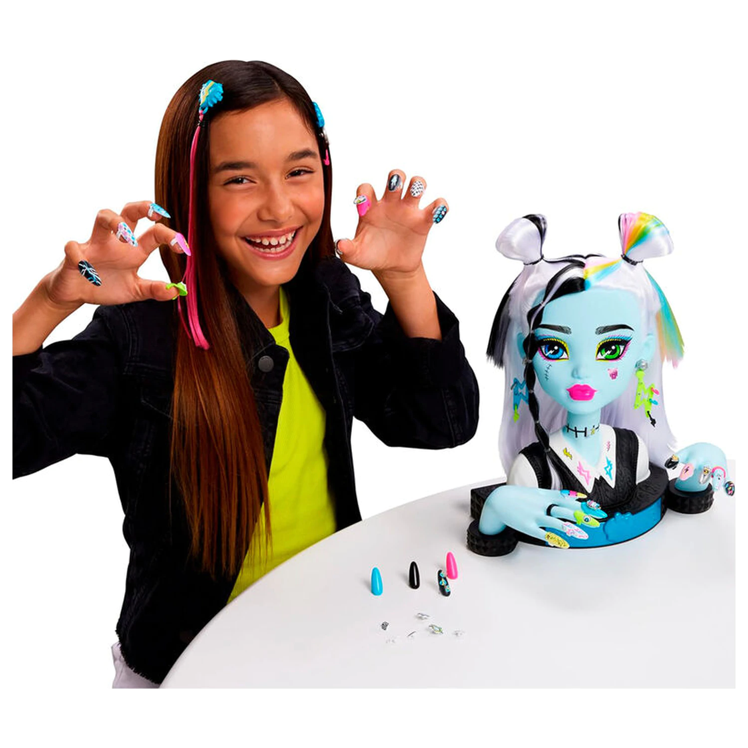 Monster High Frankie Frisierkopf Puppe Produktfoto