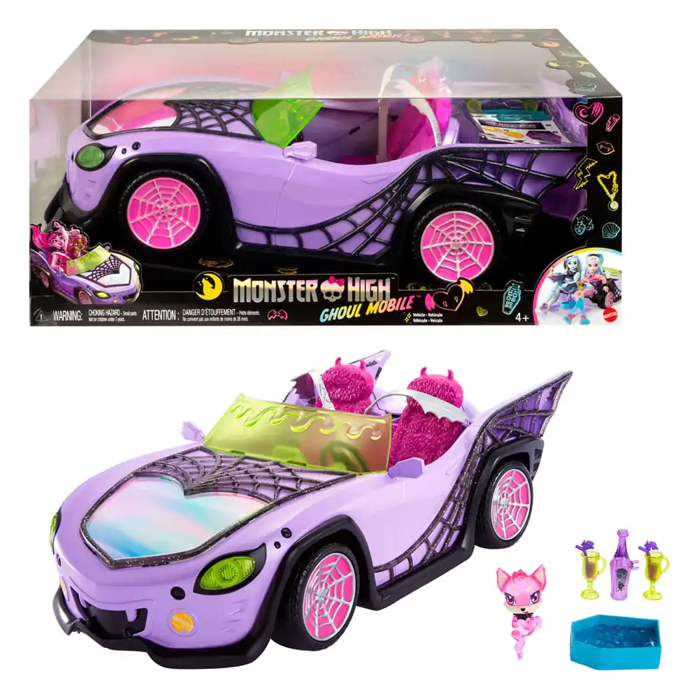 Monster High Fahrzeug Ghoul Mobile Produktfoto