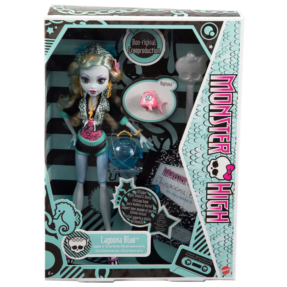 Monster High Lagoona Blue Puppe Boo-riginal Creeproduction Produktfoto