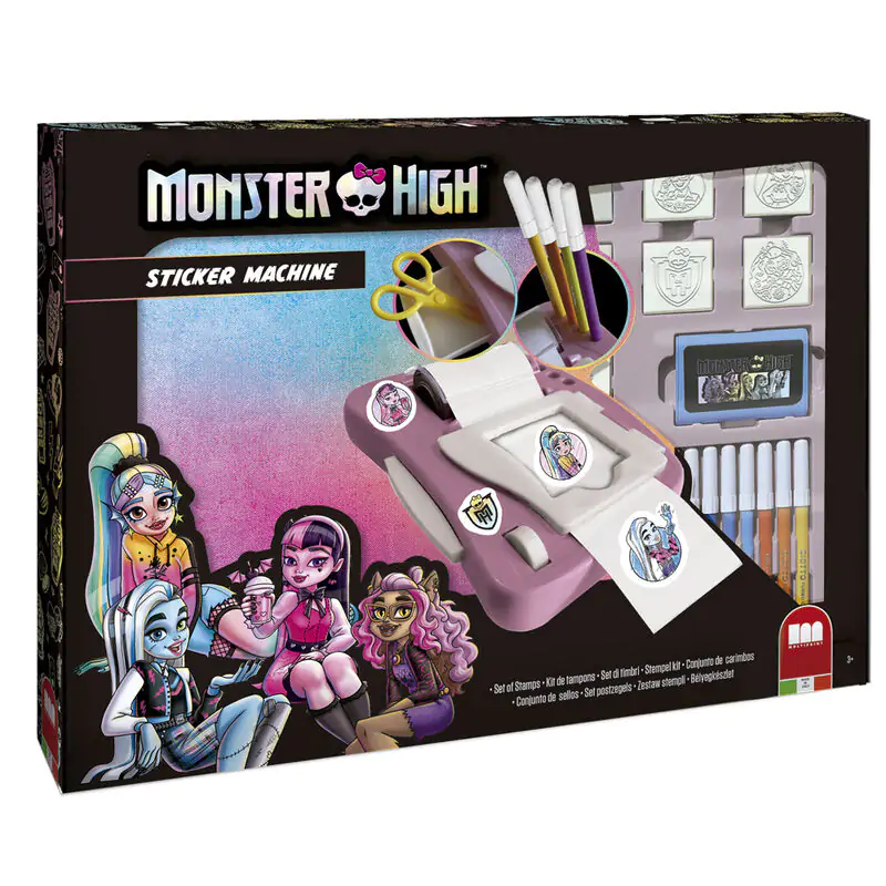 Monster High Aufkleber Maschine termékfotó