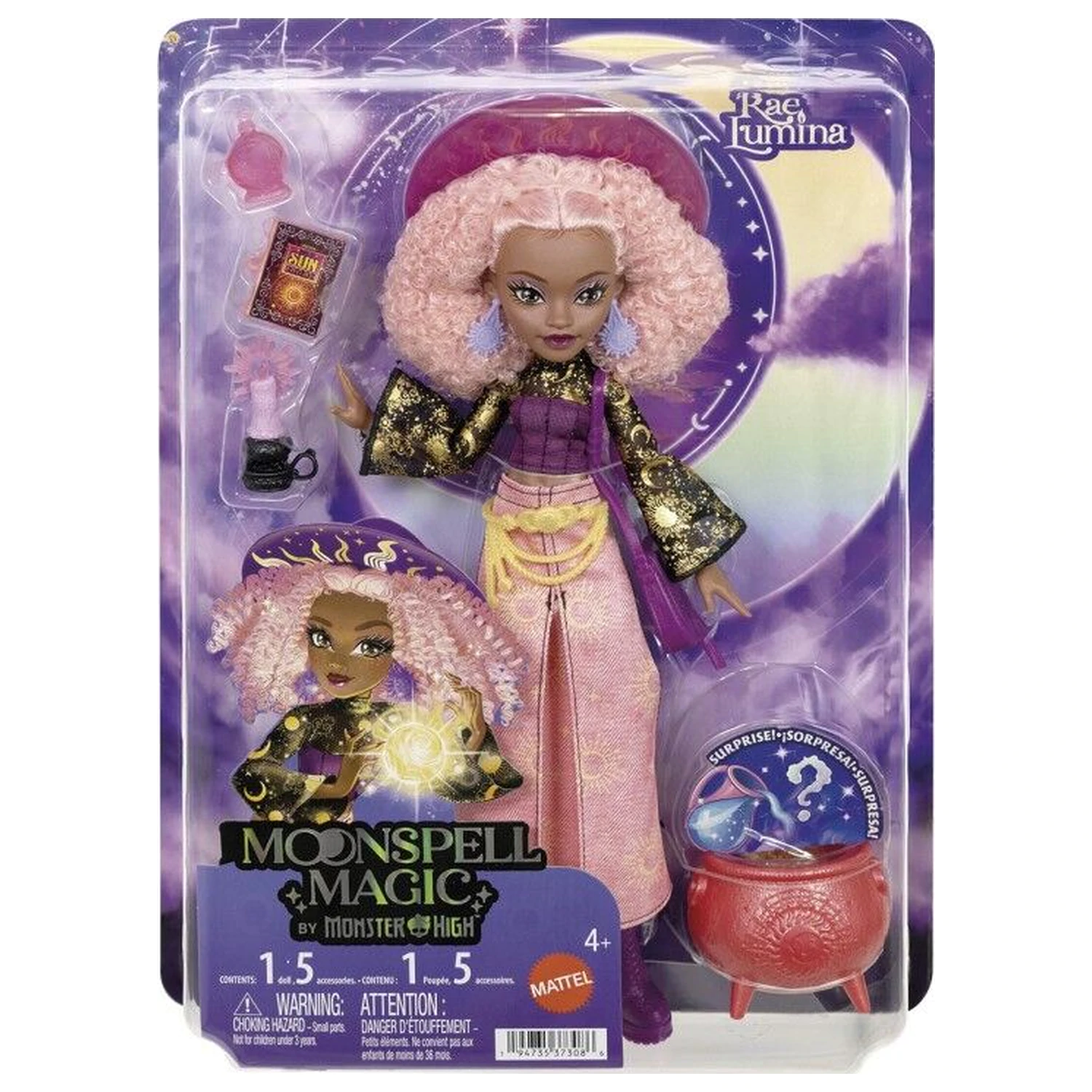Monster High Moonspell High Rae Sun Puppe Produktfoto
