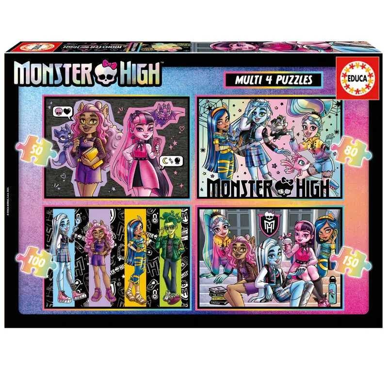 Monster High Puzzle Multi 50-80-100-150St termékfotó