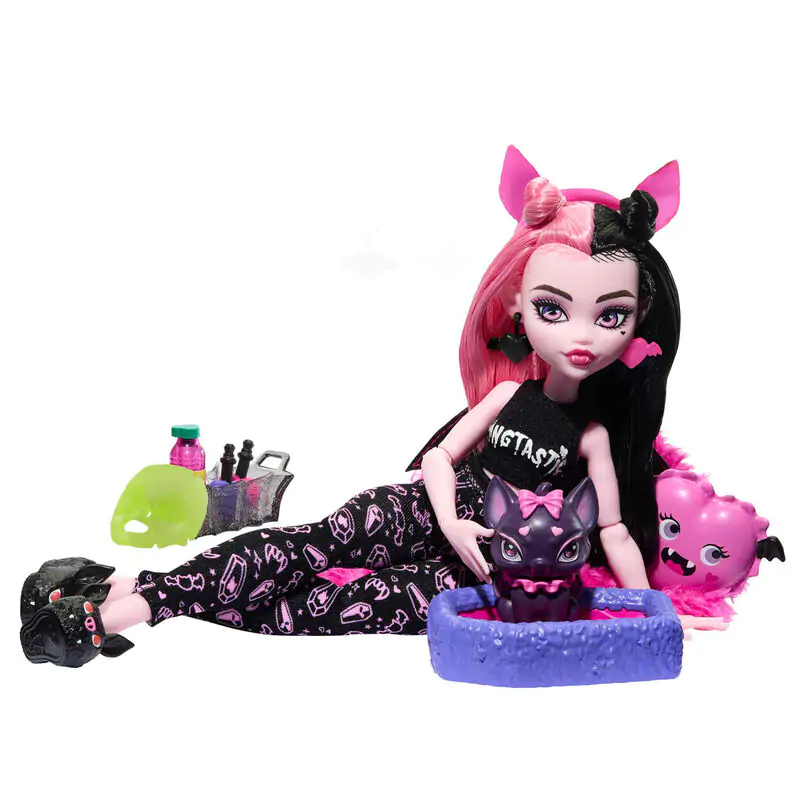 Monster High Pyjama party Draculaura Puppe 25cm termékfotó