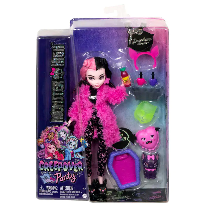 Monster High Pyjama party Draculaura Puppe 25cm termékfotó