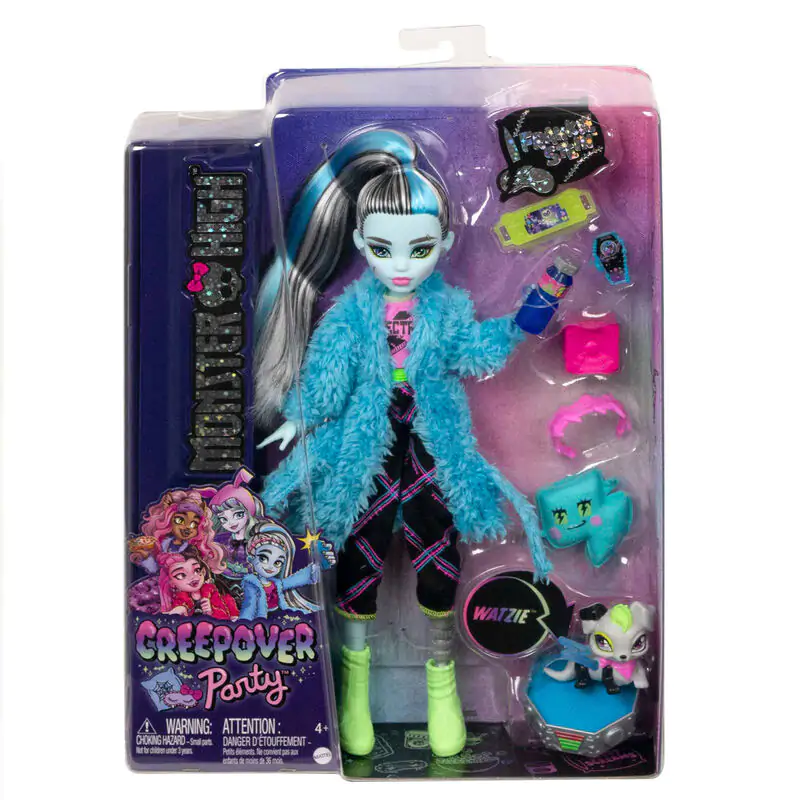 Monster High Pyjama party Frankie Stein doll 25cm termékfotó