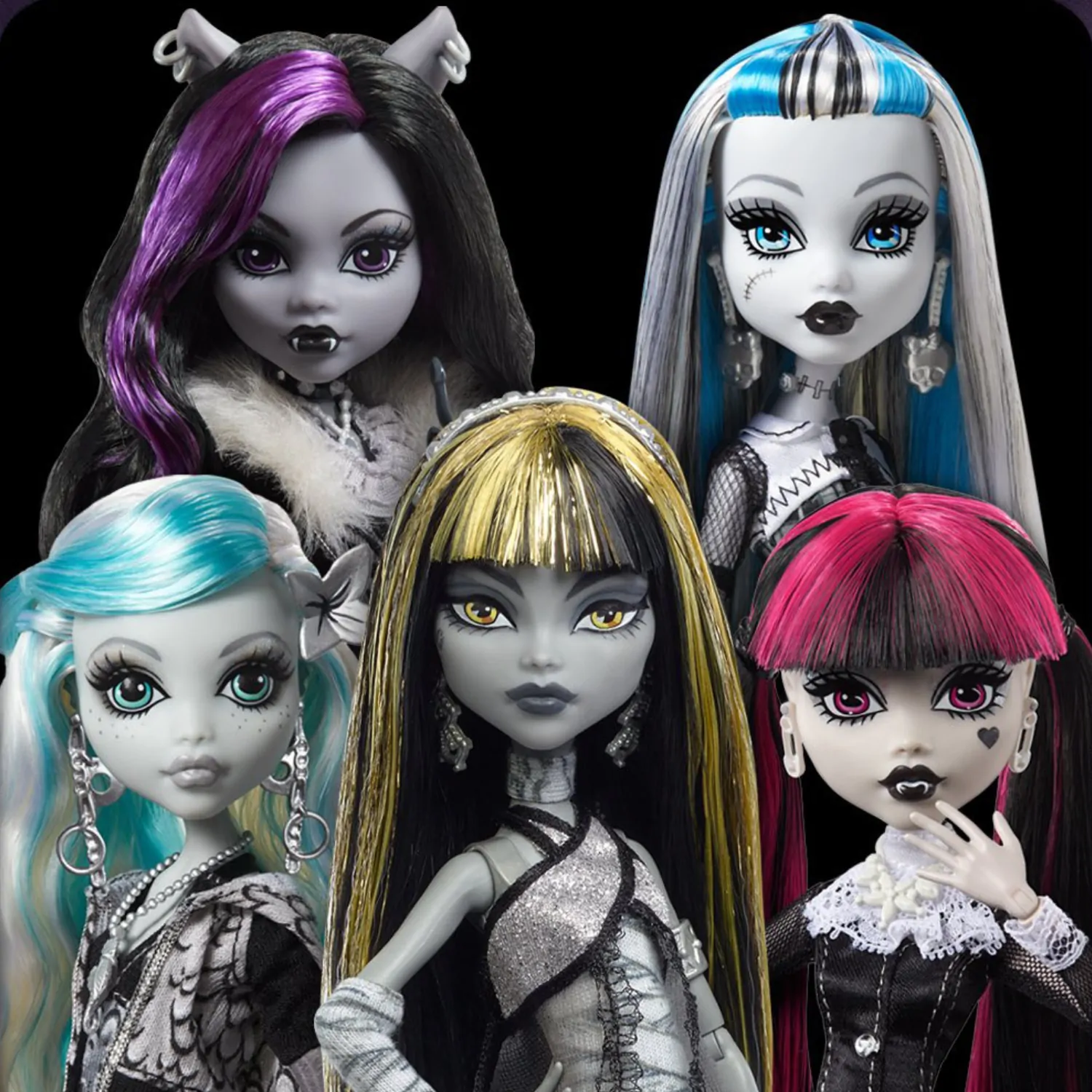 Monster High Reel Drama Puppen Pack Produktfoto