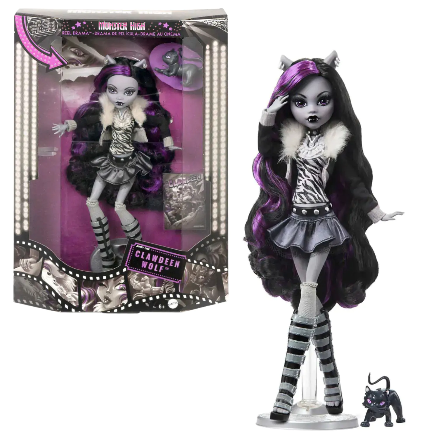 Monster High Reel Drama Puppen Pack Produktfoto