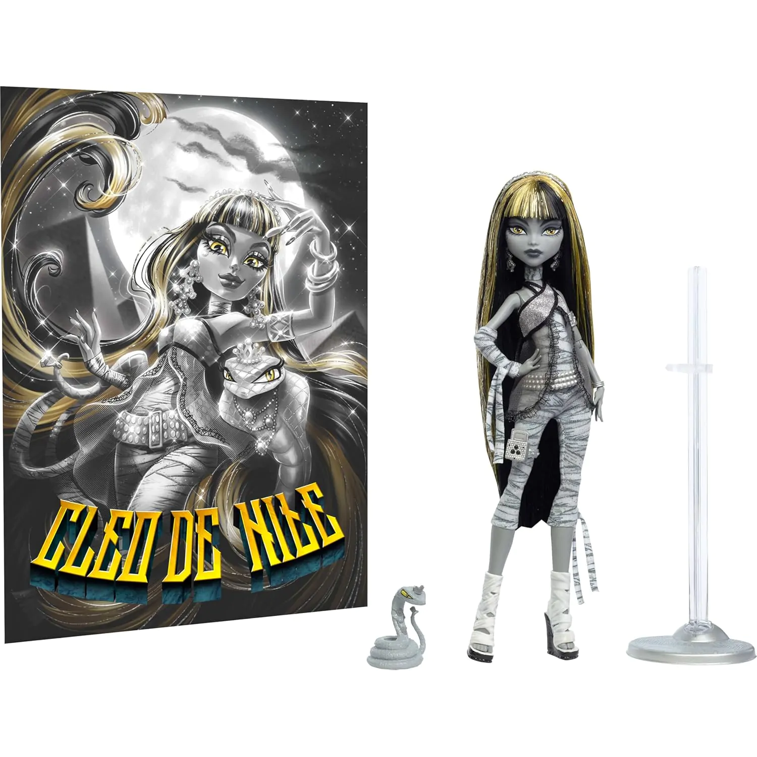 Monster High Reel Drama Cleo Puppe Produktfoto