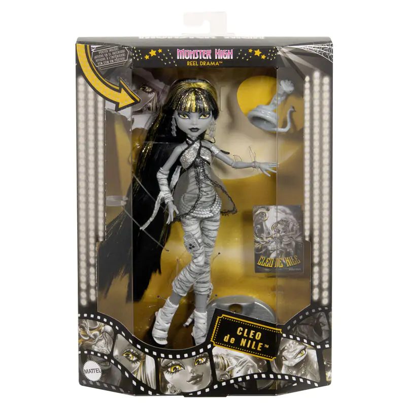 Monster High Reel Drama Cleo Puppe Produktfoto
