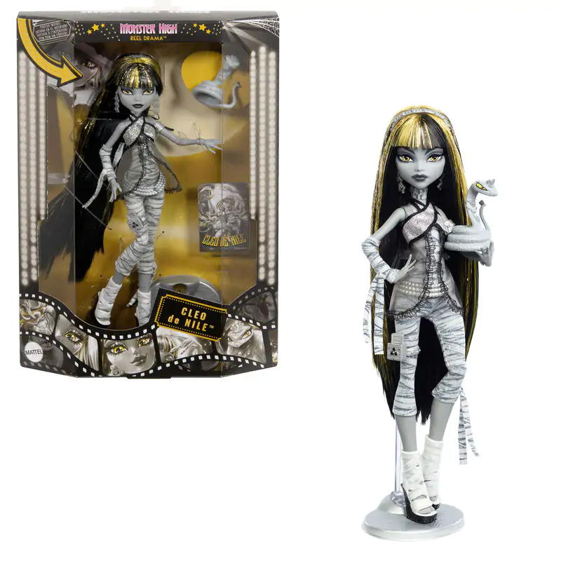 Monster High Reel Drama Cleo Puppe Produktfoto