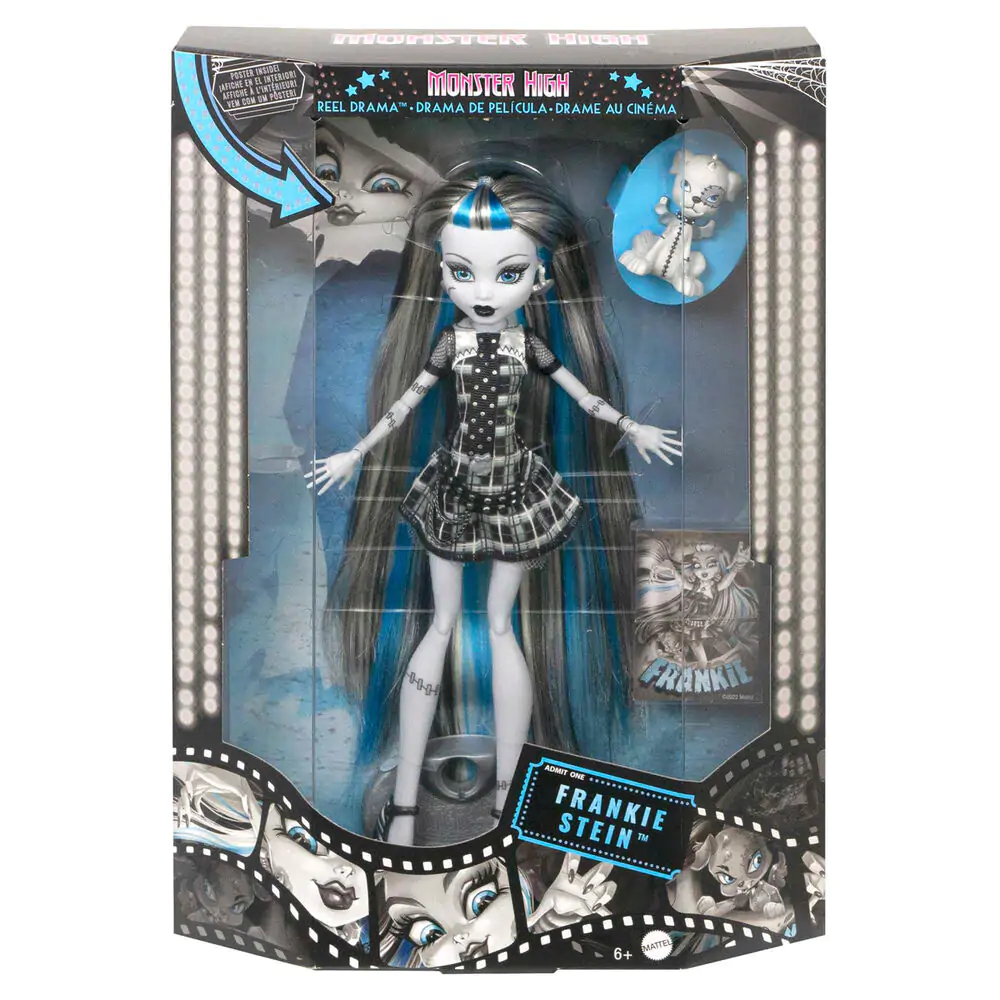 Monster High Reel Drama Frankie Stein Puppe Produktfoto