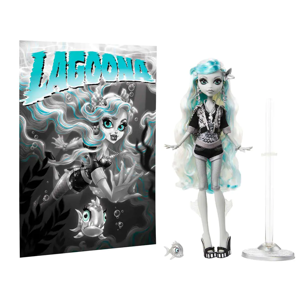 Monster High Reel Drama Lagoona Blue Puppe Produktfoto