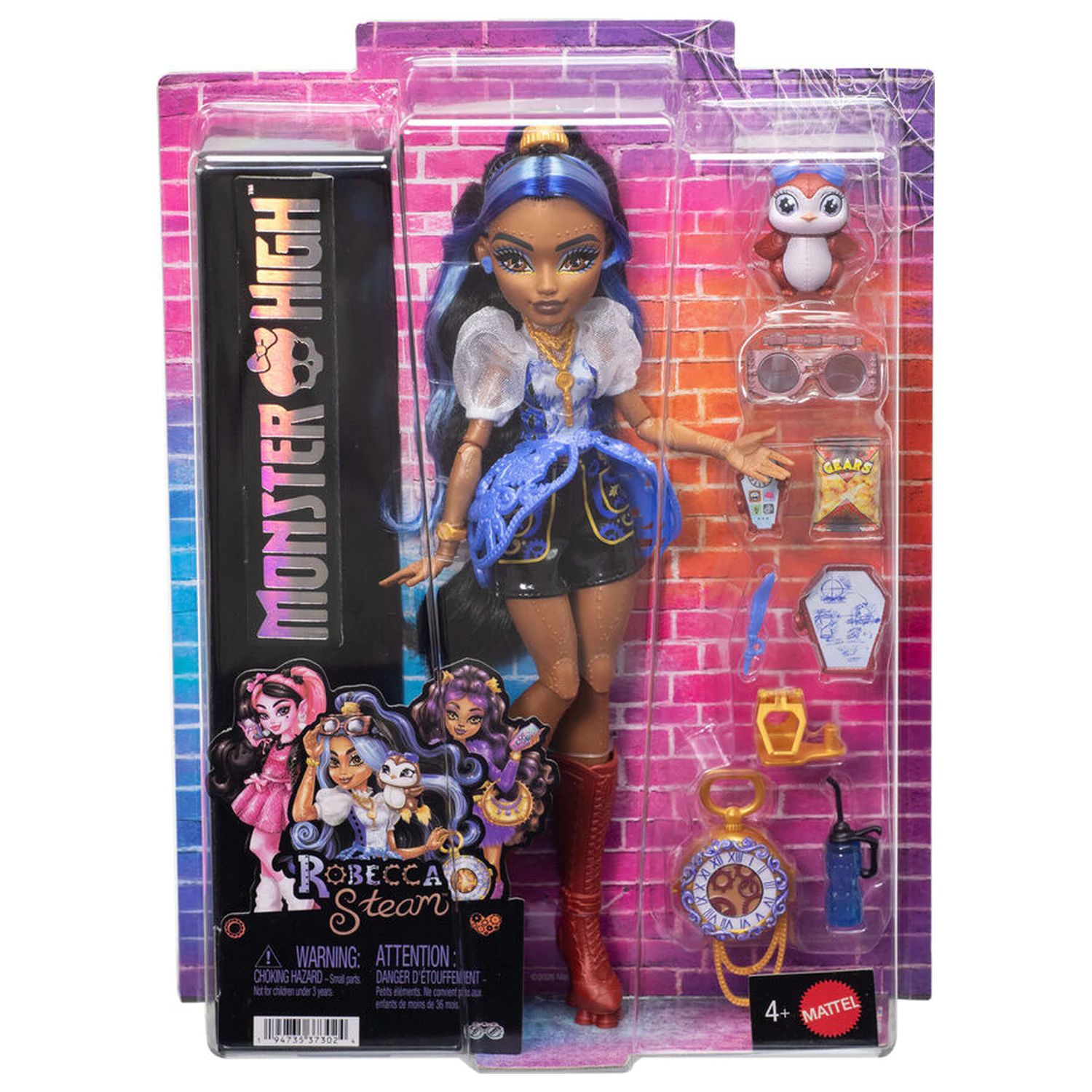 Monster High Robecca Steam Puppe Produktfoto