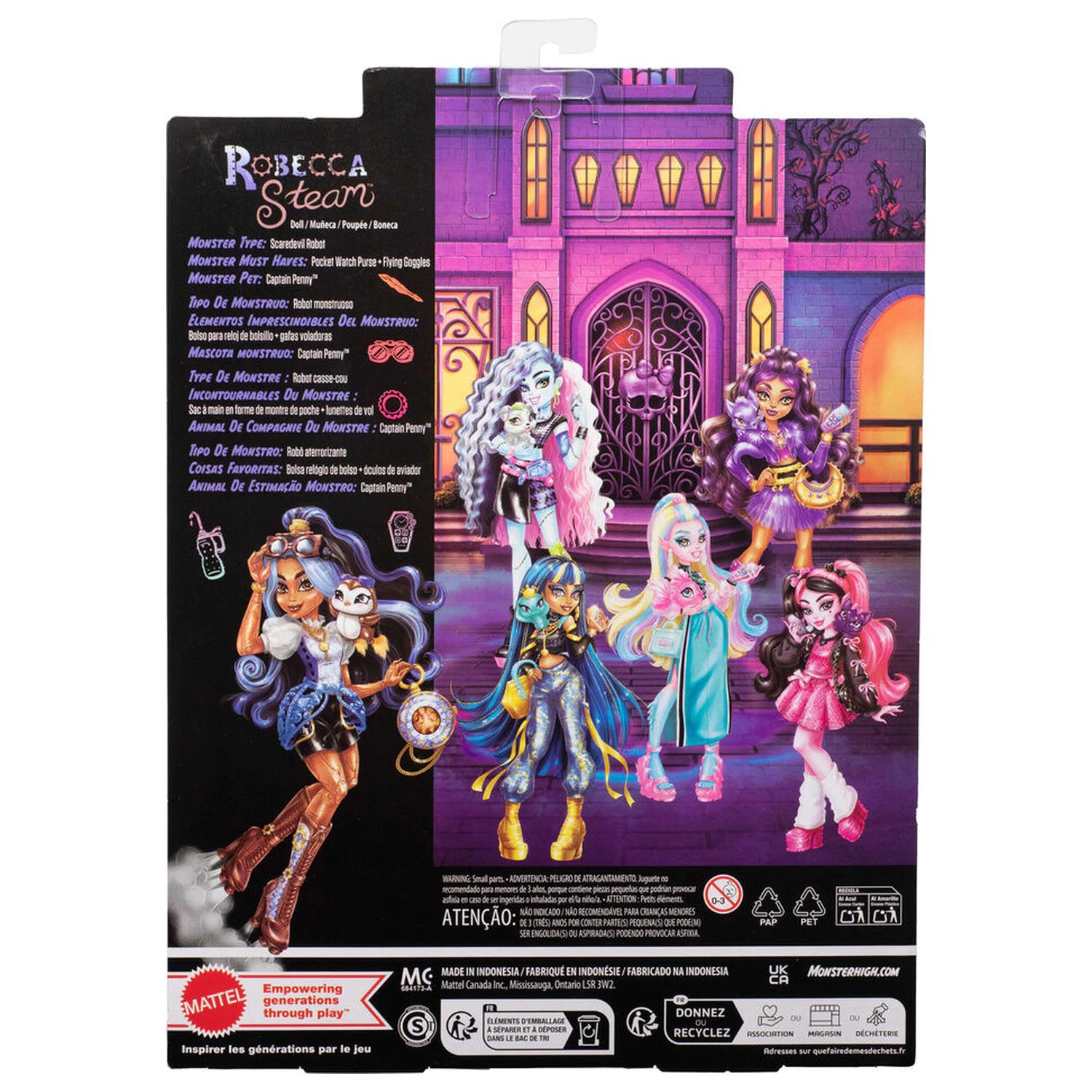 Monster High Robecca Steam Puppe Produktfoto