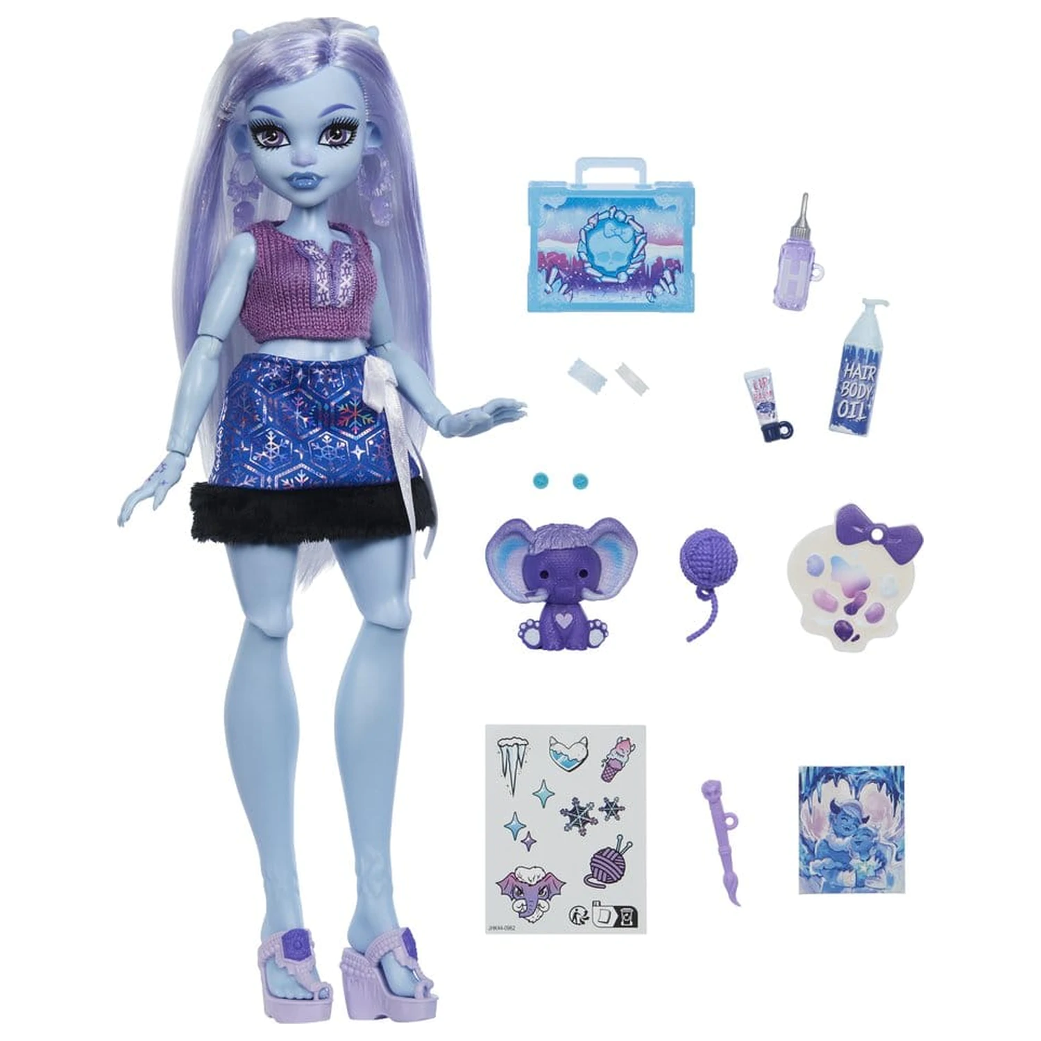 Monster High Self-Scare Secrets Puppe Abbey Bominable Produktfoto