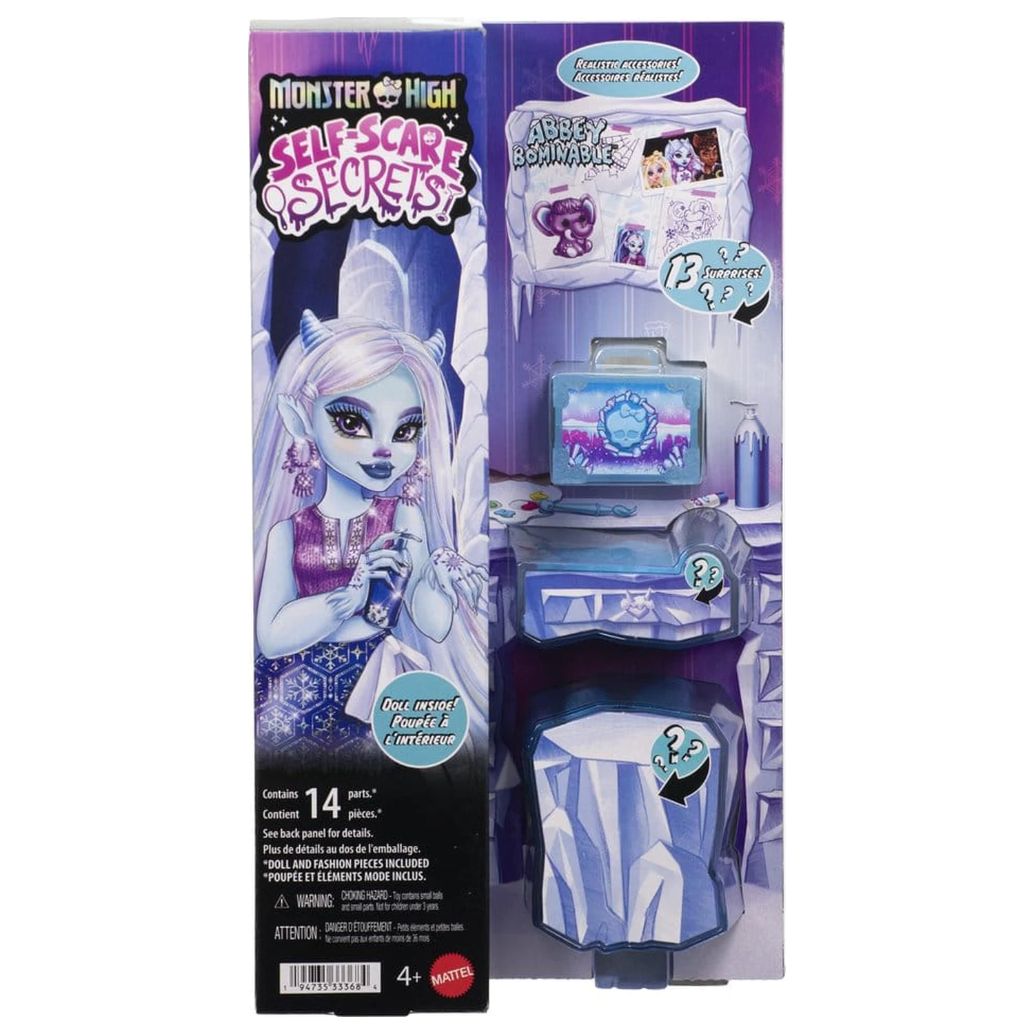 Monster High Self-Scare Secrets Puppe Abbey Bominable Produktfoto