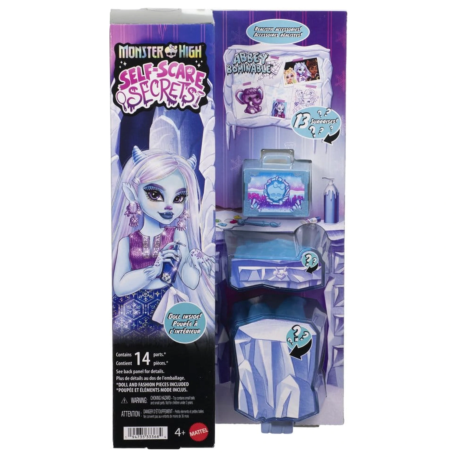 Monster High Self-Scare Secrets Puppe Abbey Bominable Produktfoto