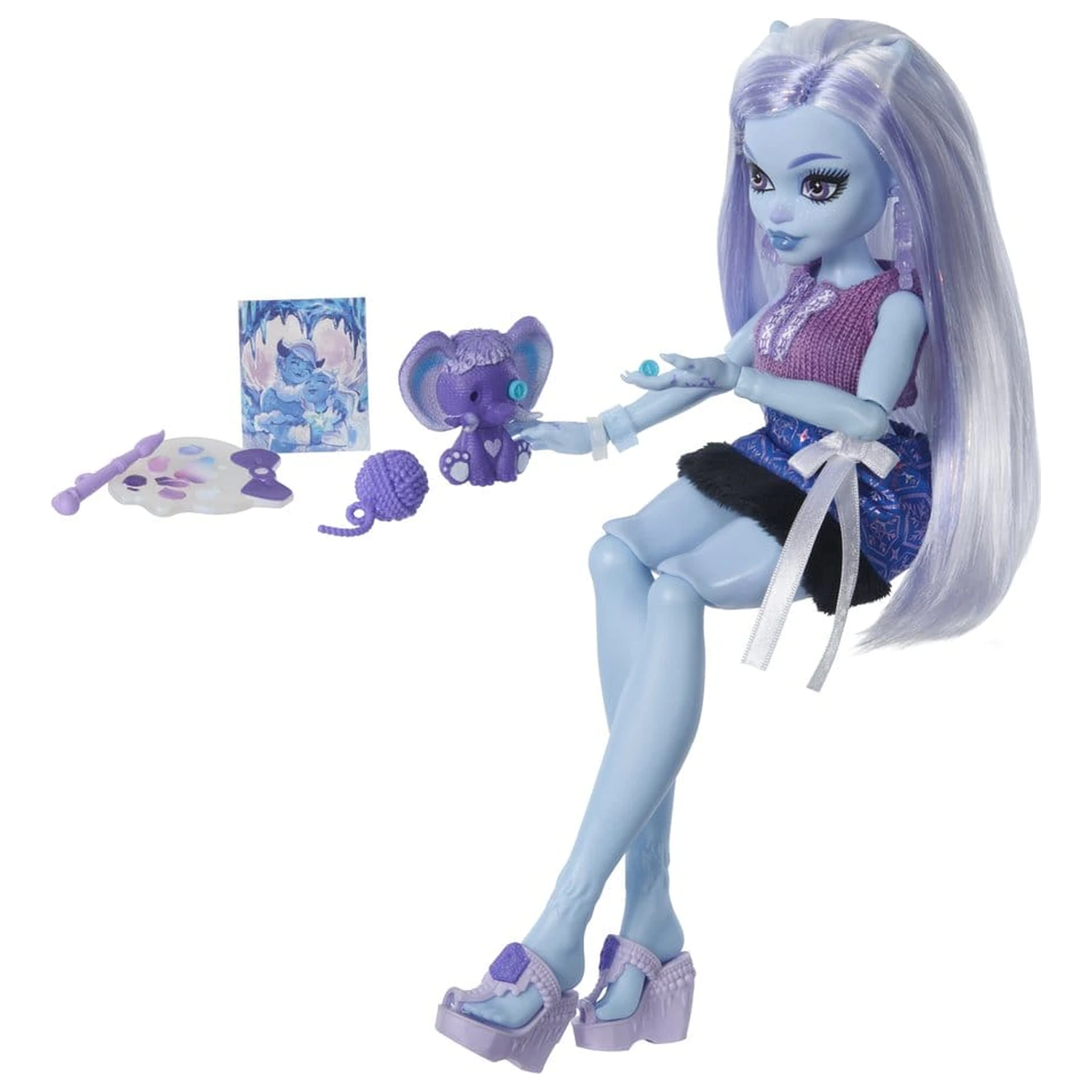 Monster High Self-Scare Secrets Puppe Abbey Bominable Produktfoto