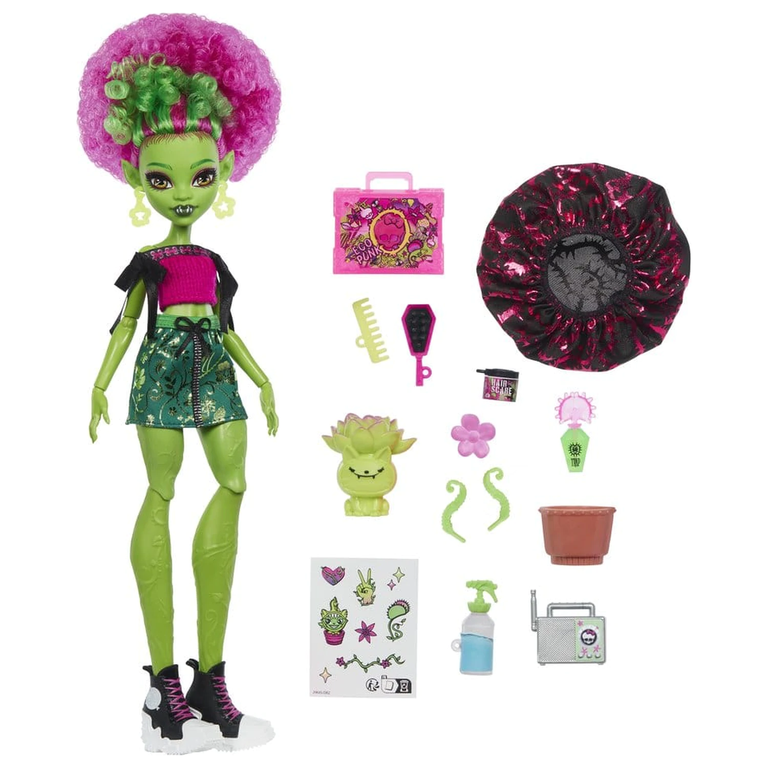 Monster High Self-Scare Secrets Puppe Venus McFlytrap Produktfoto
