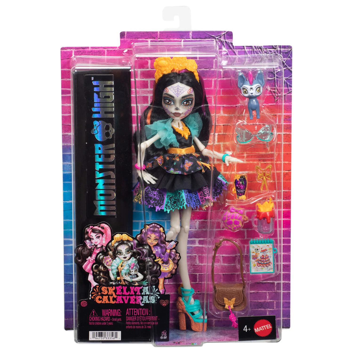 Monster High Skelita Calaveras Puppe Produktfoto