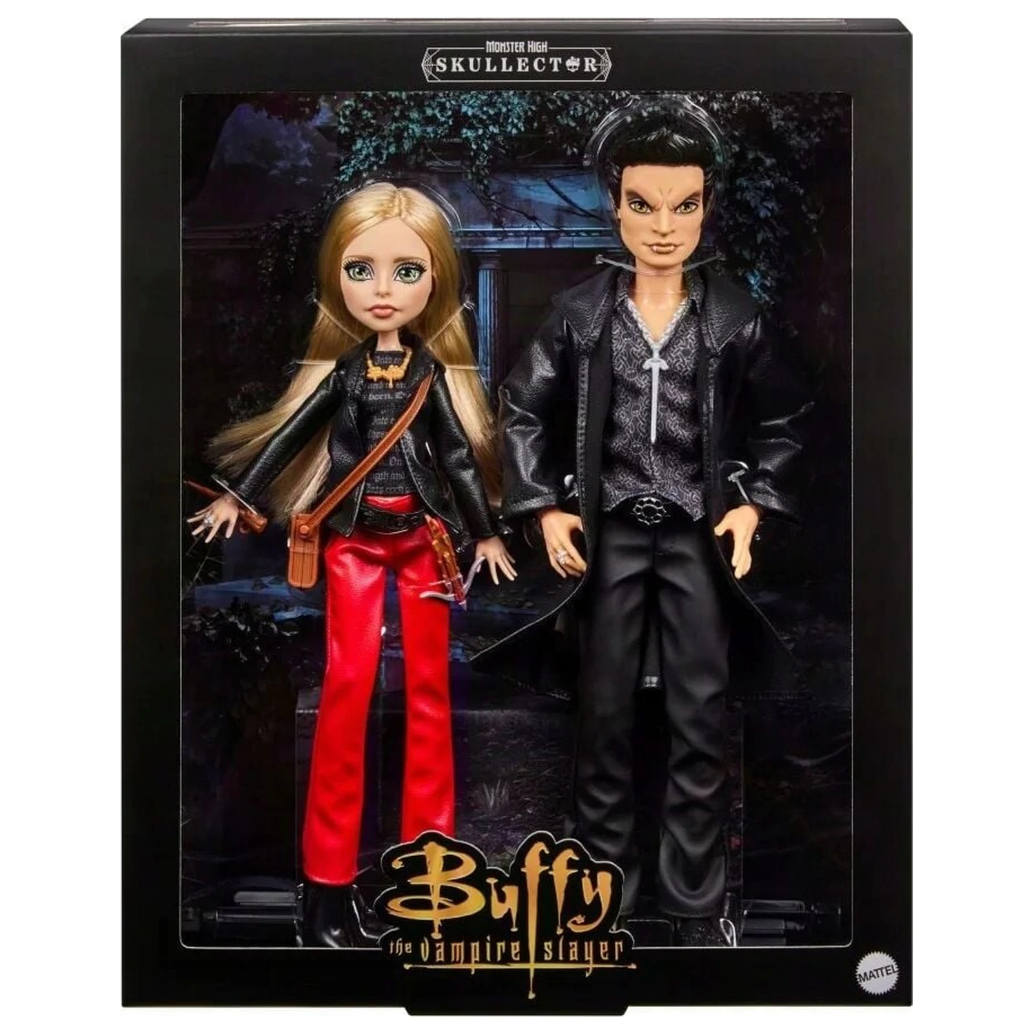 Monster High Skullector Buffy the Vampire Slayer Buffy & Angel Set 2 Puppen Produktfoto