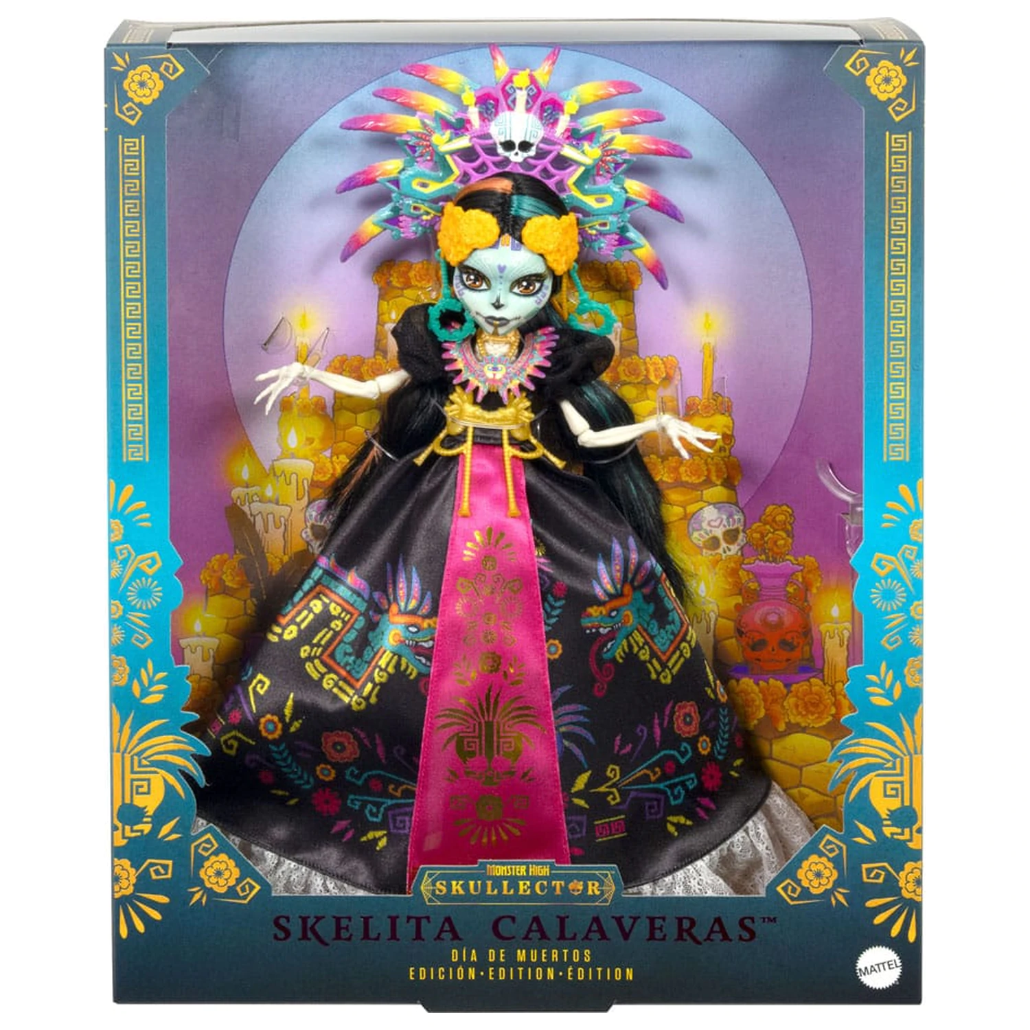 Monster High Skullector Puppe Skelita Calaveras Día de Muertos Edition 32 cm Produktfoto