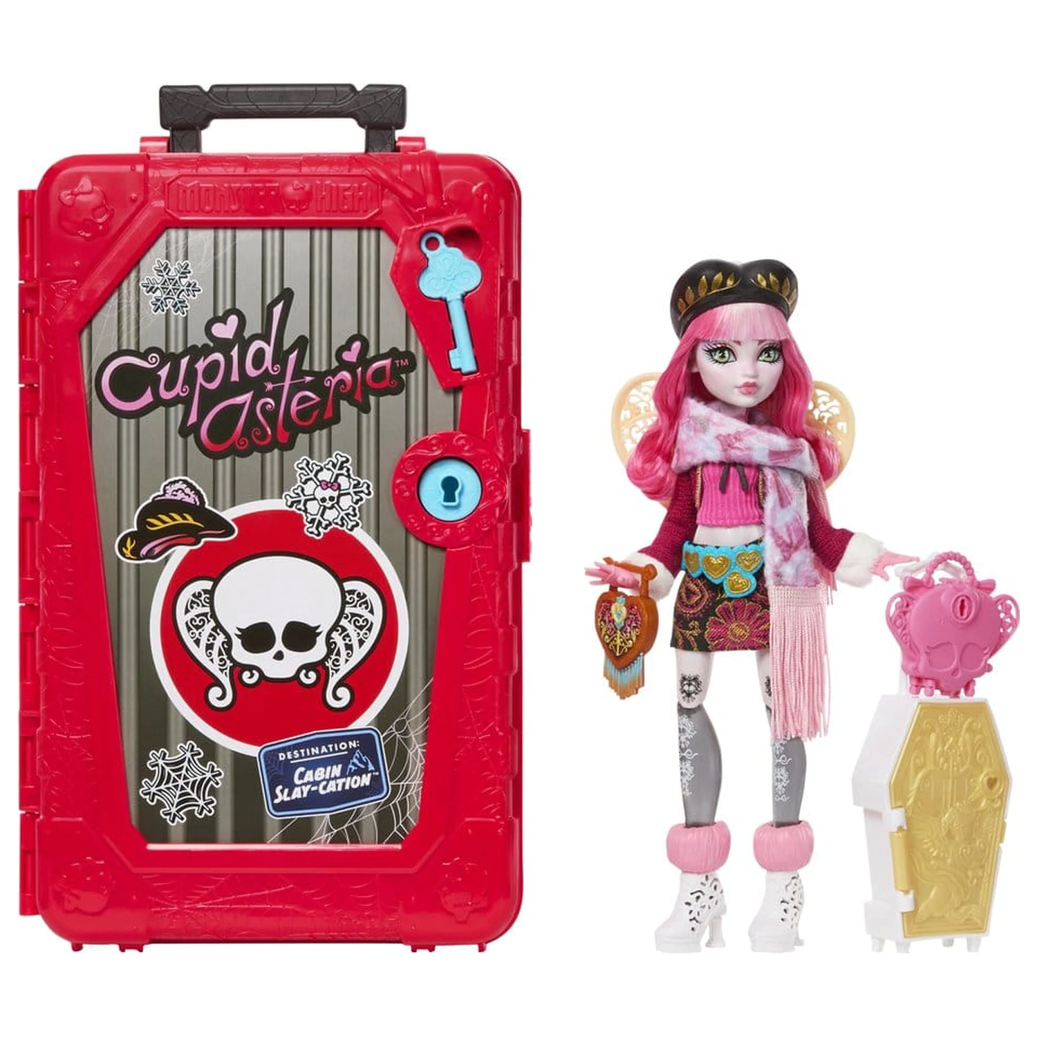 Monster High Skulltimate Secrets Puppe Cupid Asteria Produktfoto