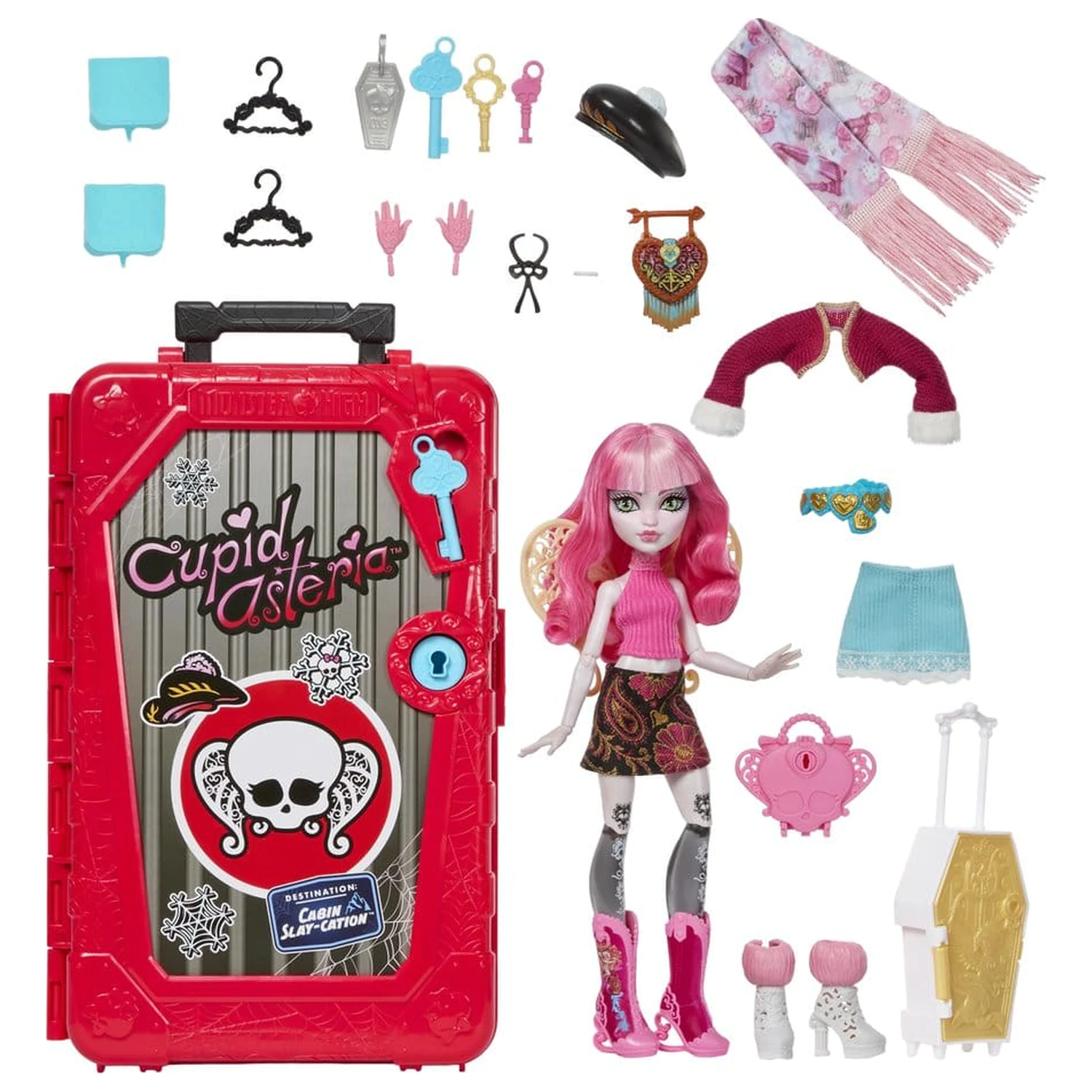 Monster High Skulltimate Secrets Puppe Cupid Asteria Produktfoto