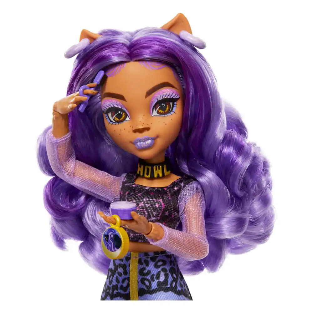 Monster High Skulltimate Secrets: Fearidescent Puppe Clawdeen Wolf 25 cm Produktfoto
