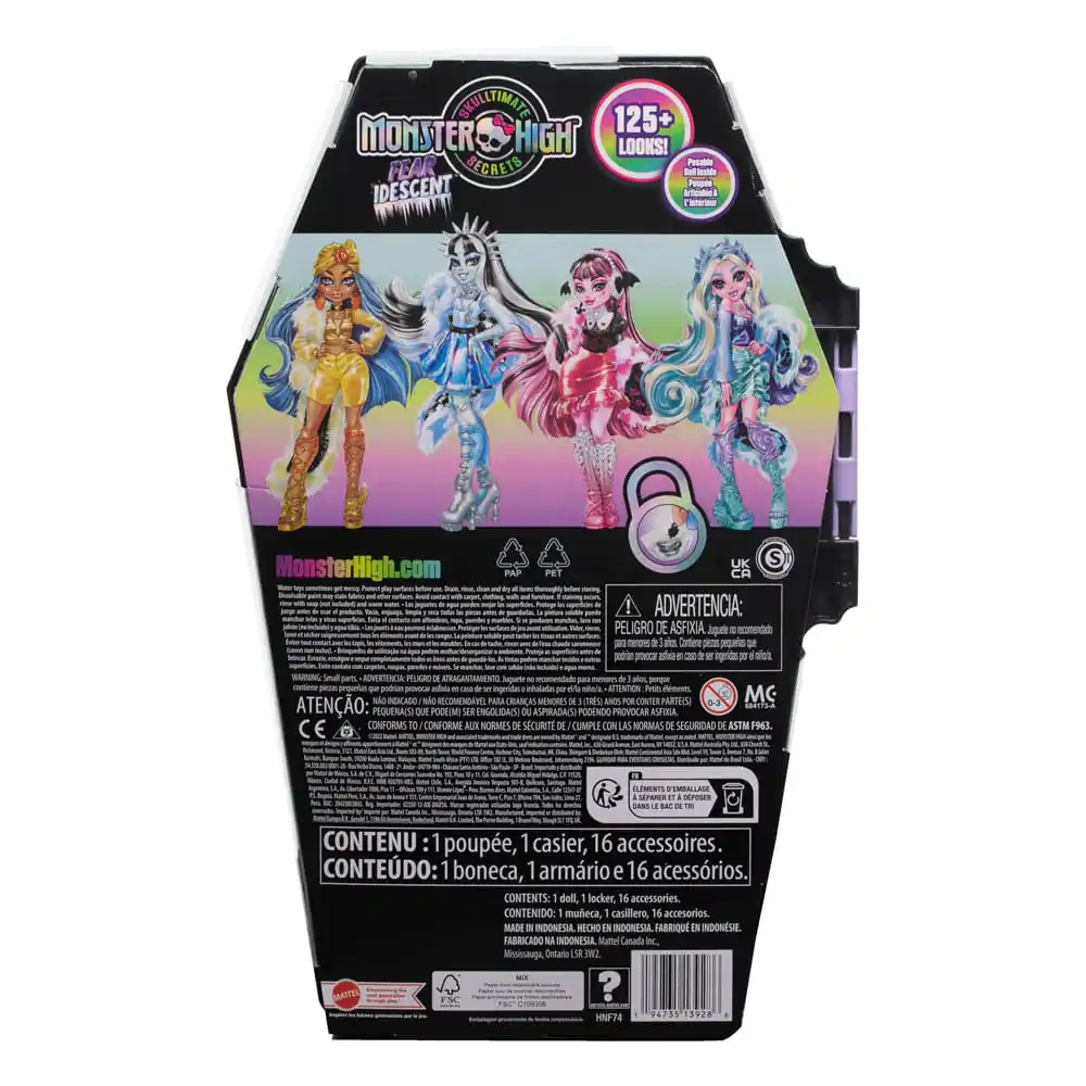 Monster High Skulltimate Secrets: Fearidescent Puppe Clawdeen Wolf 25 cm Produktfoto