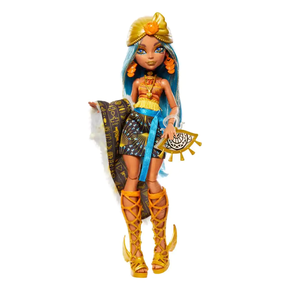 Monster High Skulltimate Secrets: Fearidescent Puppe Cleo de Nile 25 cm Produktfoto