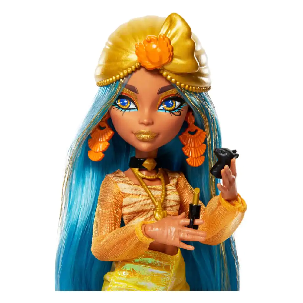 Monster High Skulltimate Secrets: Fearidescent Puppe Cleo de Nile 25 cm Produktfoto