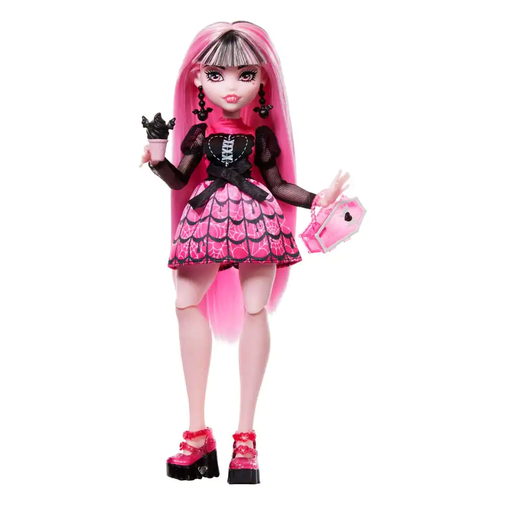 Monster High Skulltimate Secrets: Fearidescent Puppe Draculaura 25 cm Produktfoto