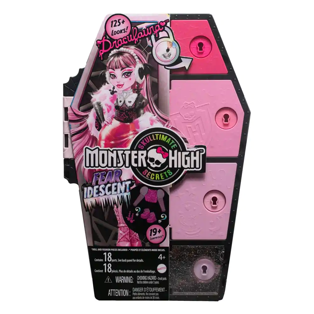 Monster High Skulltimate Secrets: Fearidescent Puppe Draculaura 25 cm Produktfoto