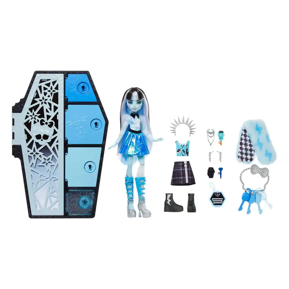 Monster High Skulltimate Secrets: Fearidescent Puppe Frankie Stein 25 cm Produktfoto