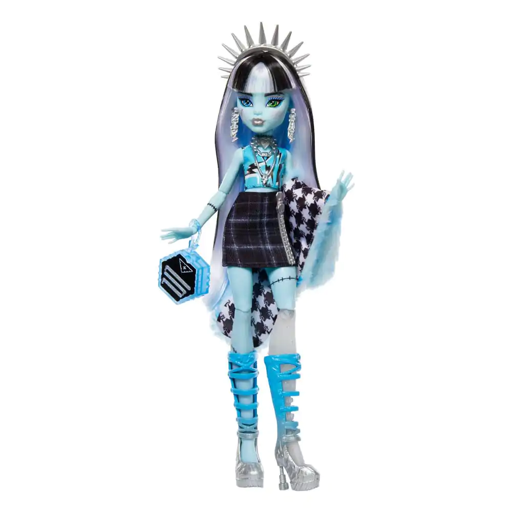 Monster High Skulltimate Secrets: Fearidescent Puppe Frankie Stein 25 cm Produktfoto