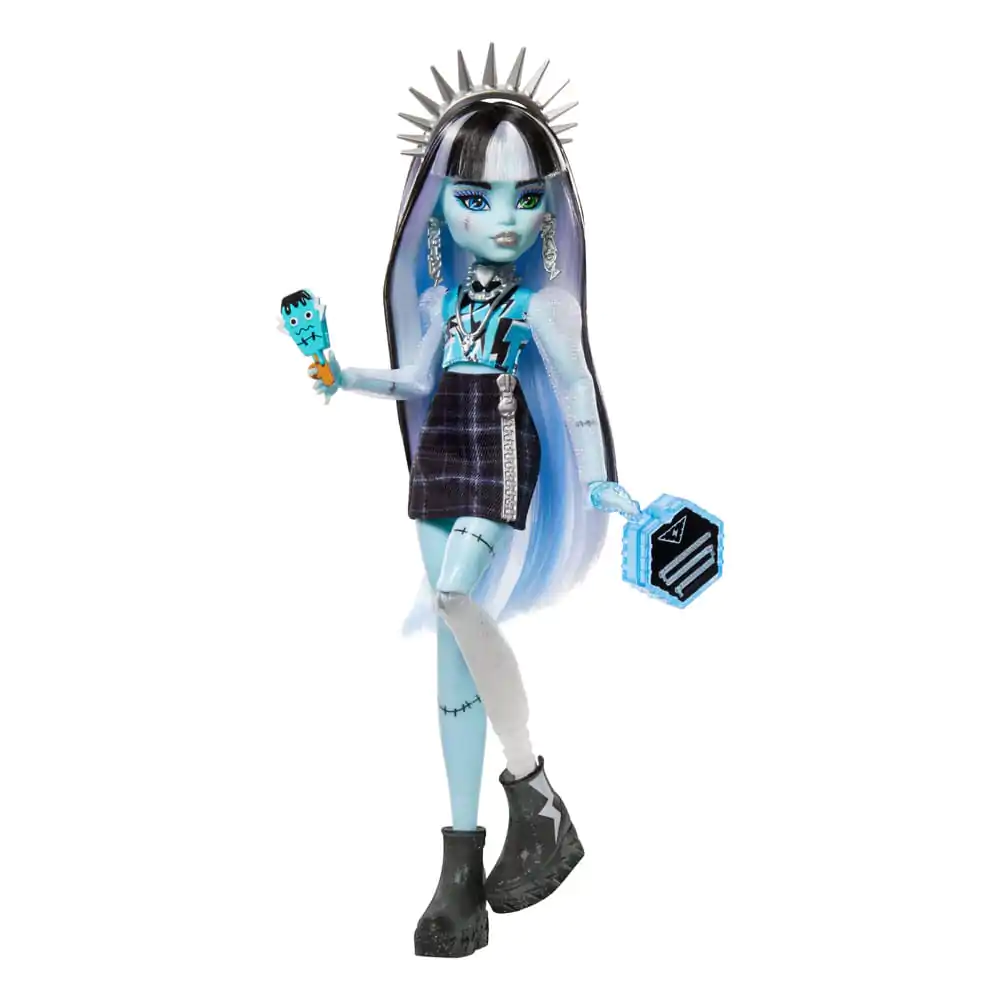 Monster High Skulltimate Secrets: Fearidescent Puppe Frankie Stein 25 cm Produktfoto