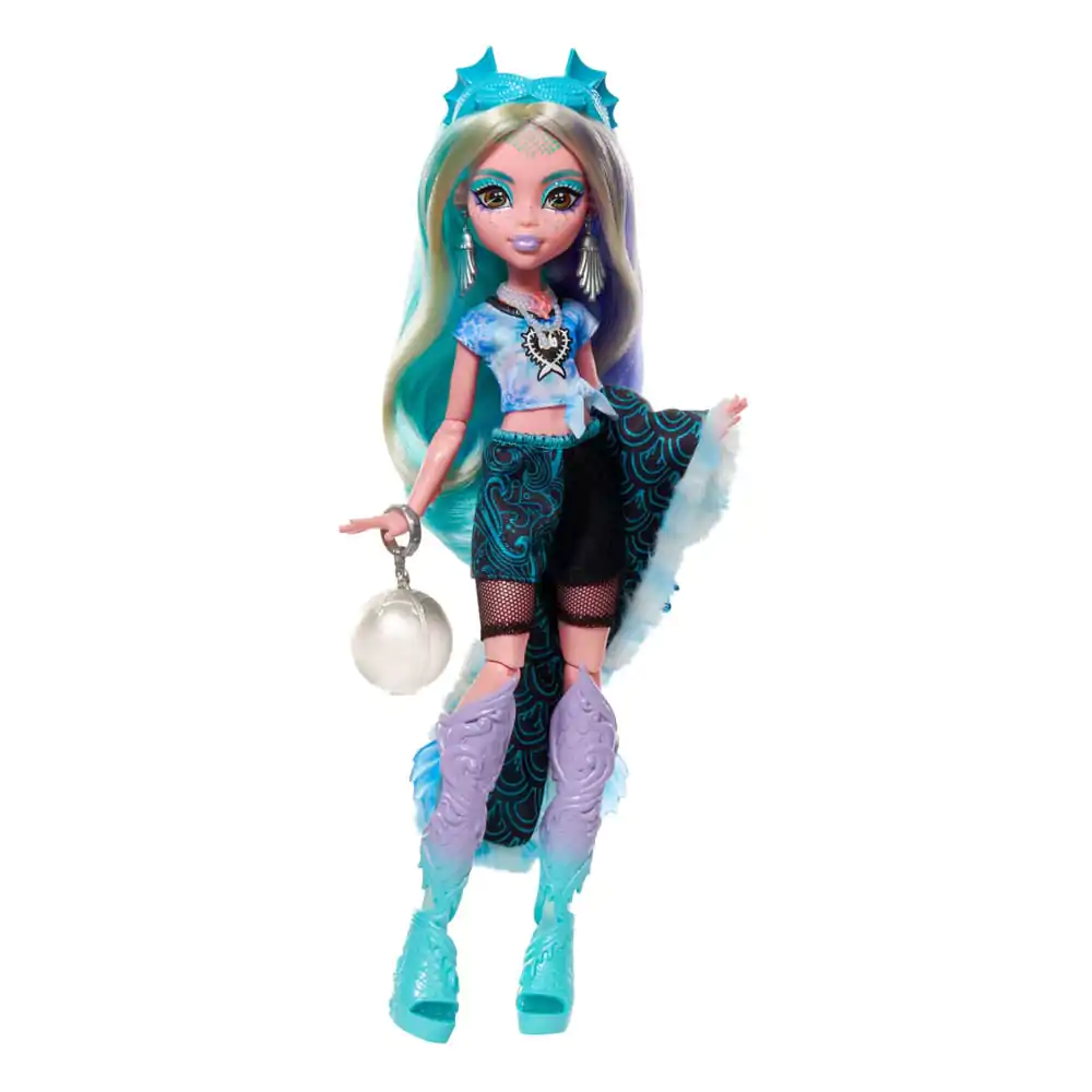 Monster High Skulltimate Secrets: Fearidescent Puppe Lagoona Blue 25 cm Produktfoto