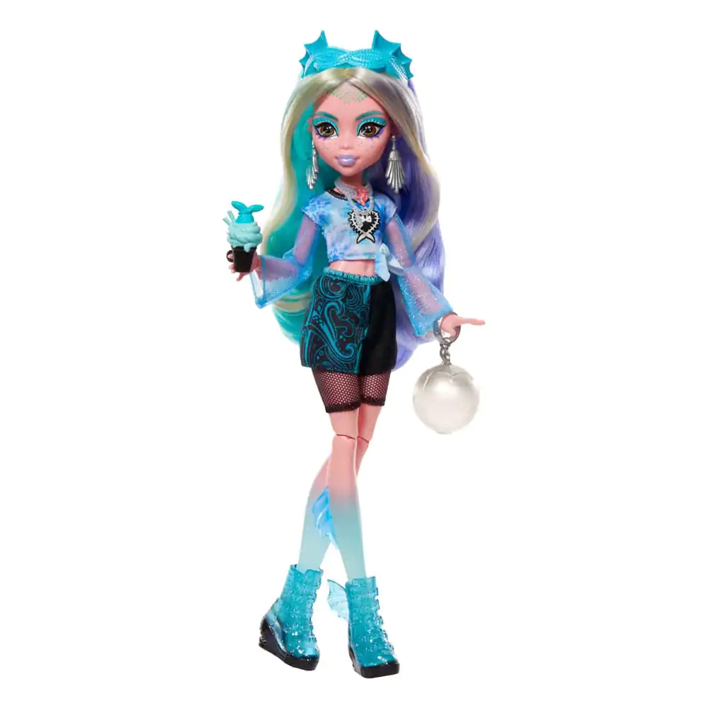 Monster High Skulltimate Secrets: Fearidescent Puppe Lagoona Blue 25 cm Produktfoto