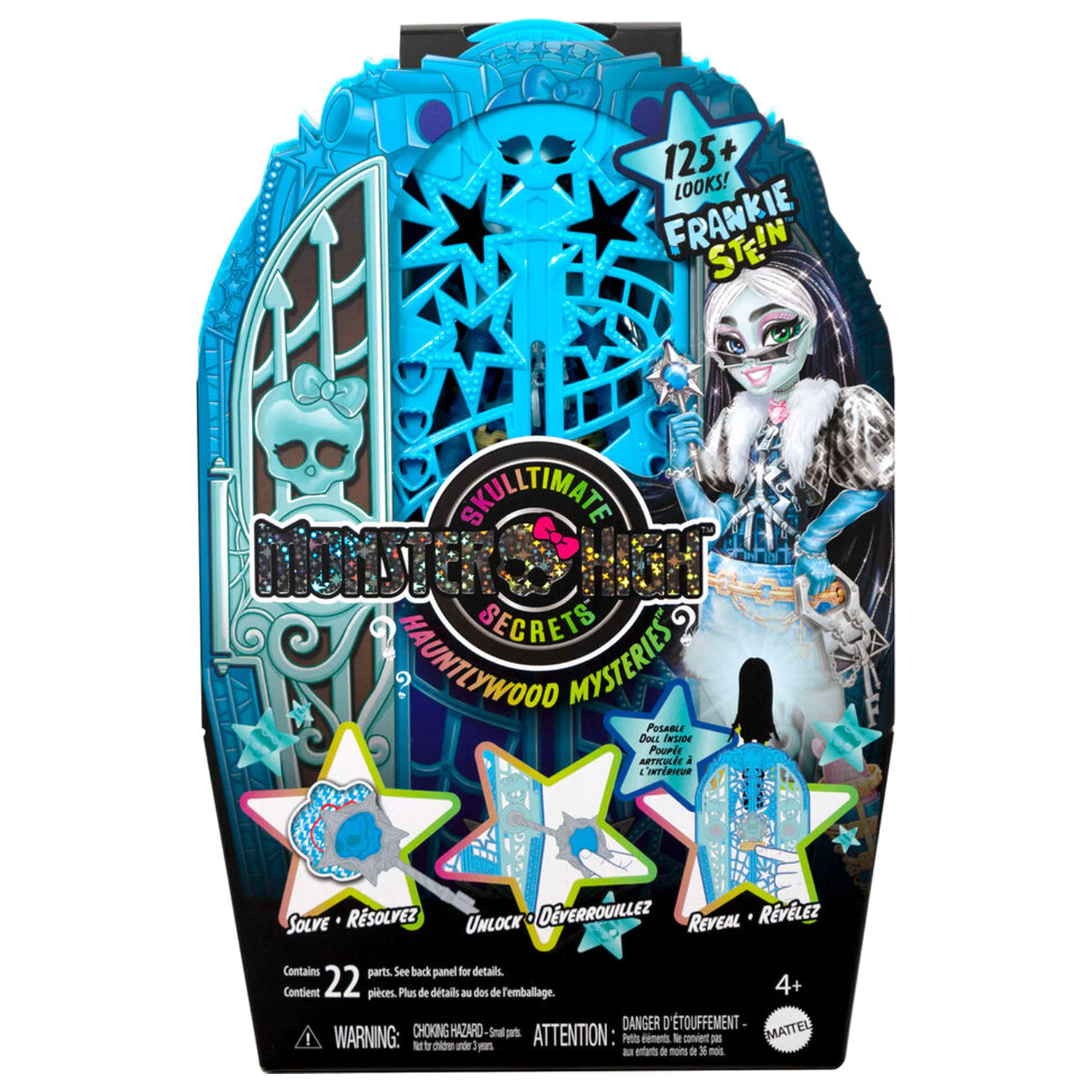 Monster High Skulltimate Secrets Hauntlywood Mysteries Frankie Puppe Produktfoto