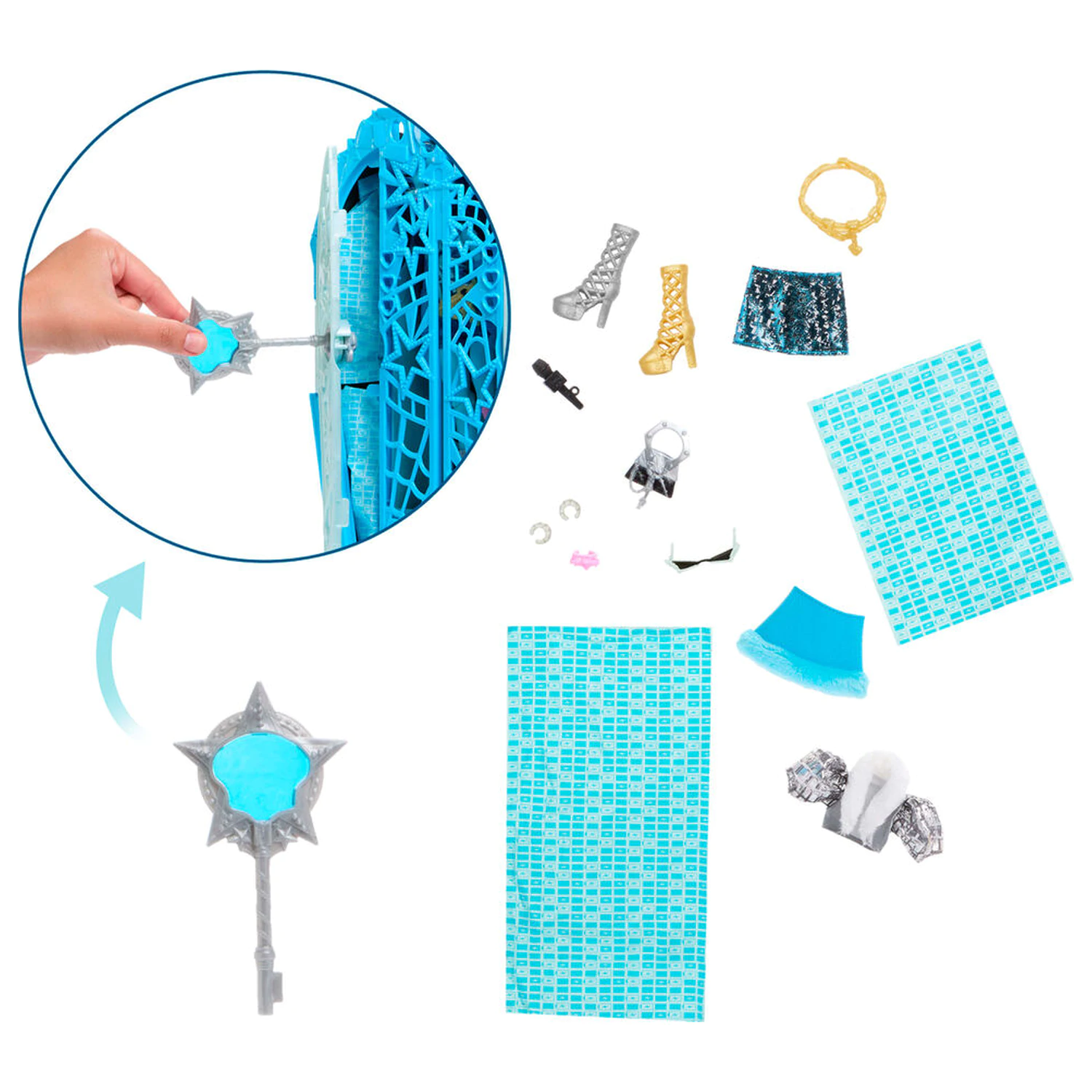 Monster High Skulltimate Secrets Hauntlywood Mysteries Frankie Puppe Produktfoto