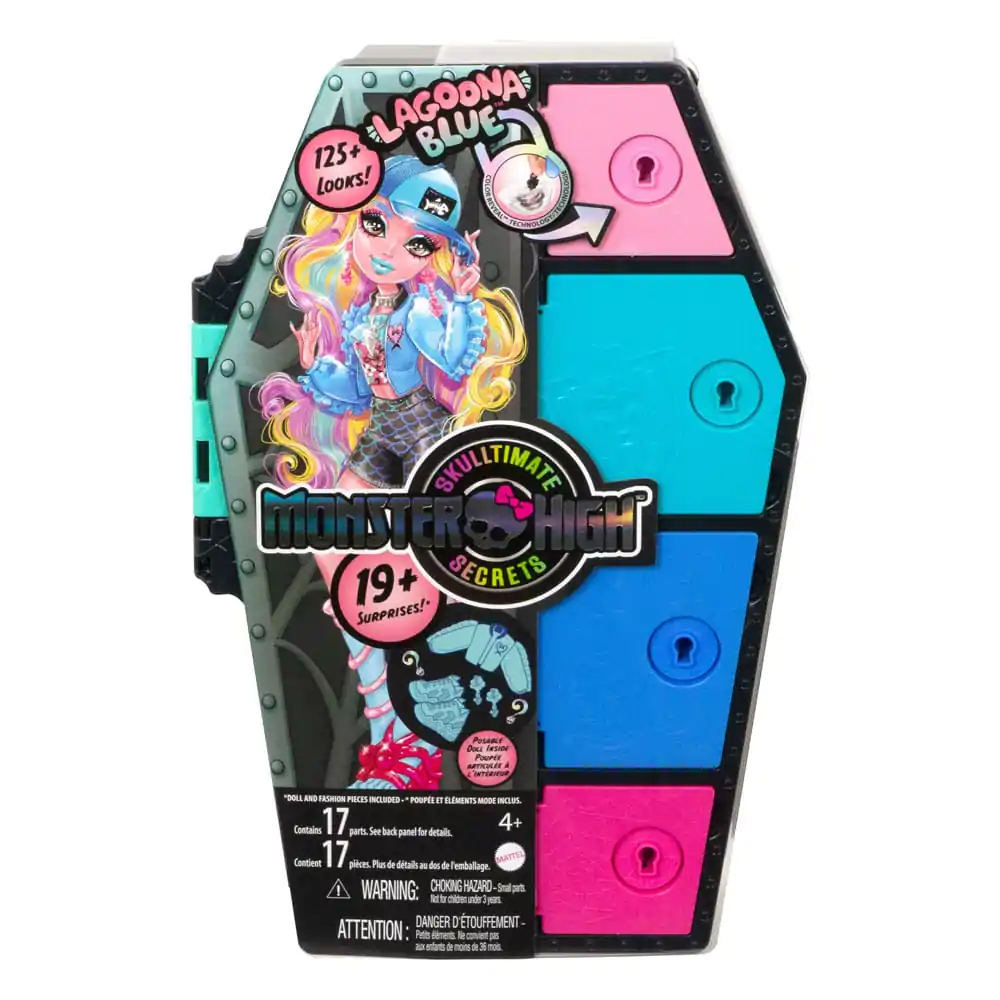 Monster High Skulltimate Secrets Puppe Lagoona Blue 25 cm Produktfoto