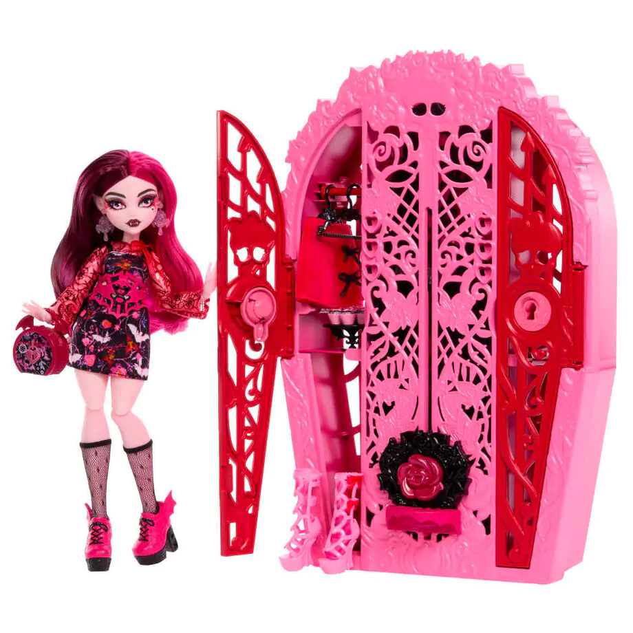 Monster High Skulltimate Secrets Midnight Garden Draculaura Puppe Produktfoto