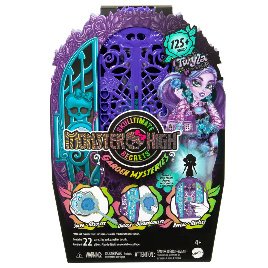 Monster High Skulltimate Secrets Midnight Garden Twyla Puppe Produktfoto