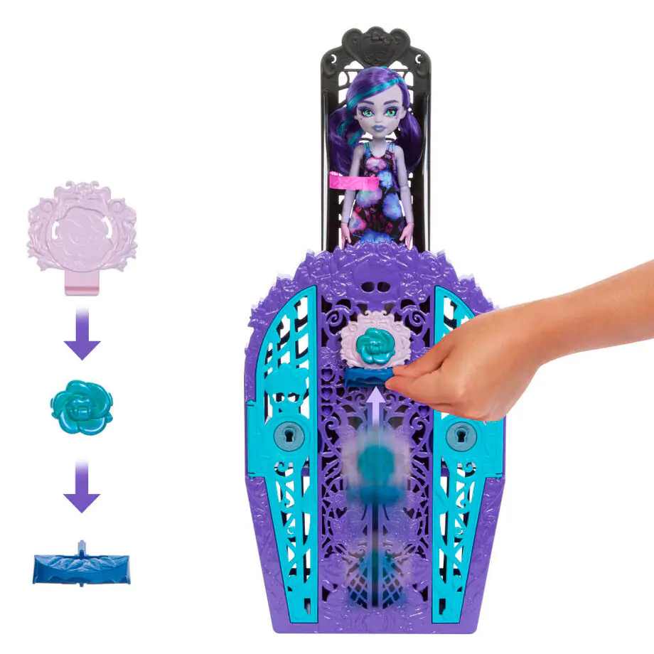 Monster High Skulltimate Secrets Midnight Garden Twyla Puppe Produktfoto